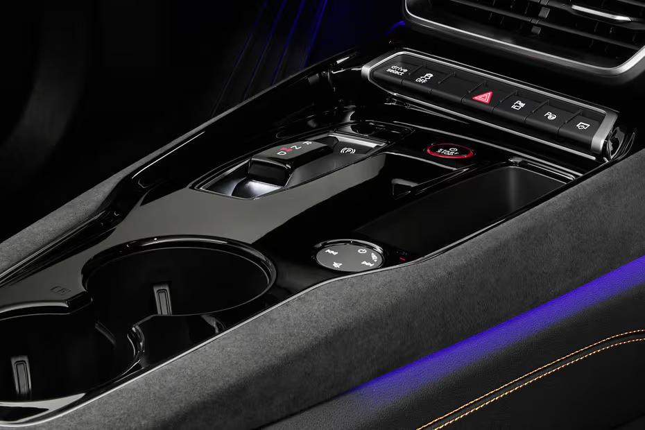 Audi S E-Tron GT 2026 Dashboard controls with drive mode selector