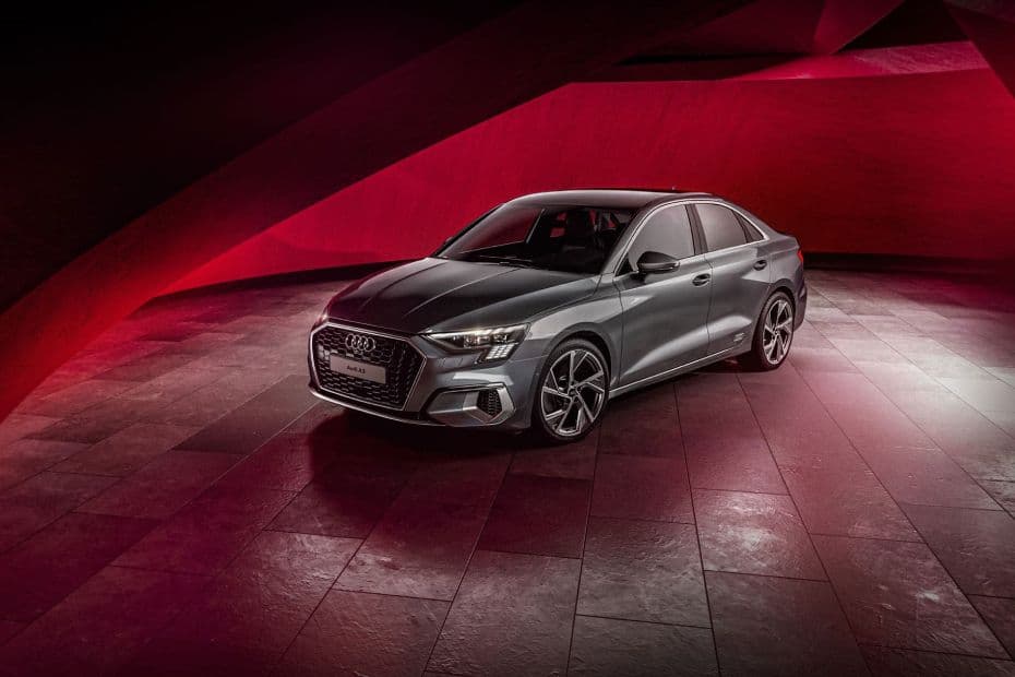 Audi A3 Sedan Left Side View