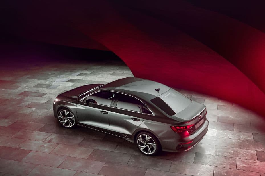 Audi A3 Sedan Left Side View