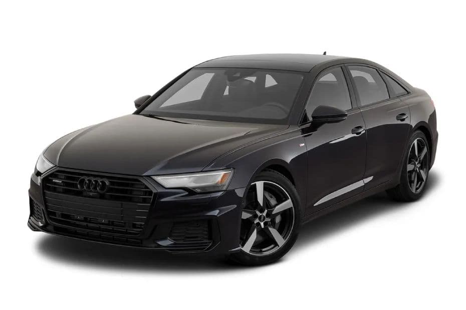 Audi A6 Left Side Front View
