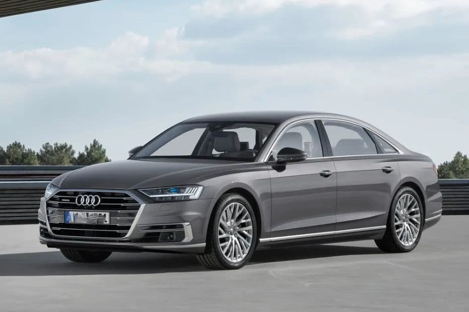 Audi A8 Left Side View