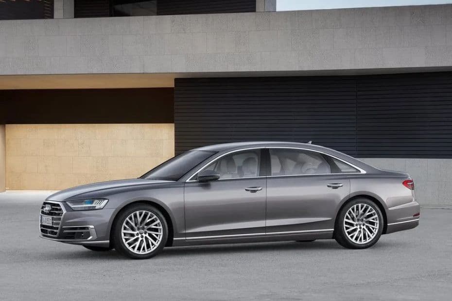 Audi A8 Left Side View