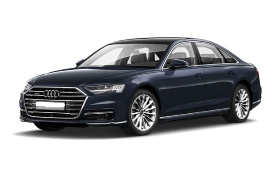 Audi A8 Left Side View