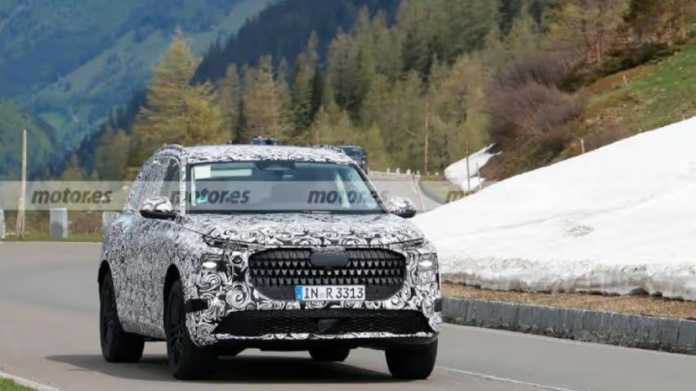 All-New Audi Q7 Has Been Seen In Testing, With A Launch Expected By 2026