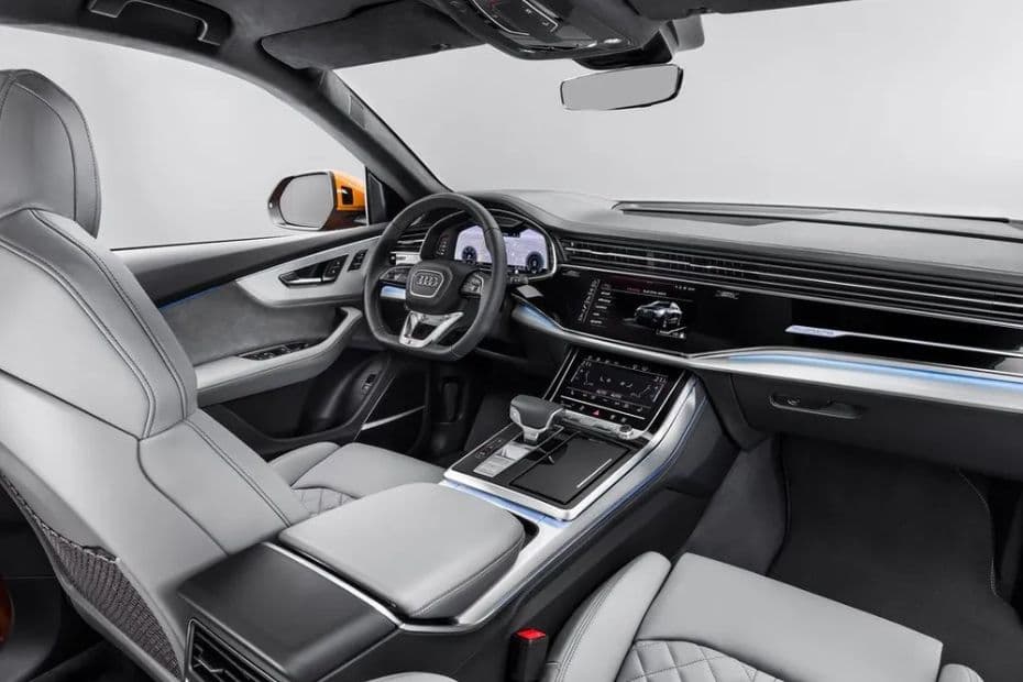 Audi Q8 Dashboard Side View