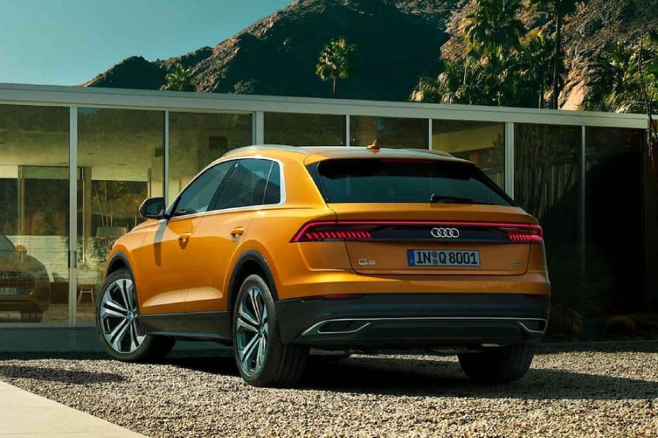 Audi Q8 Rear View
