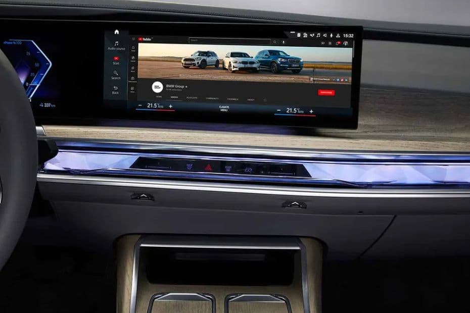BMW 7 Series Touch Screen