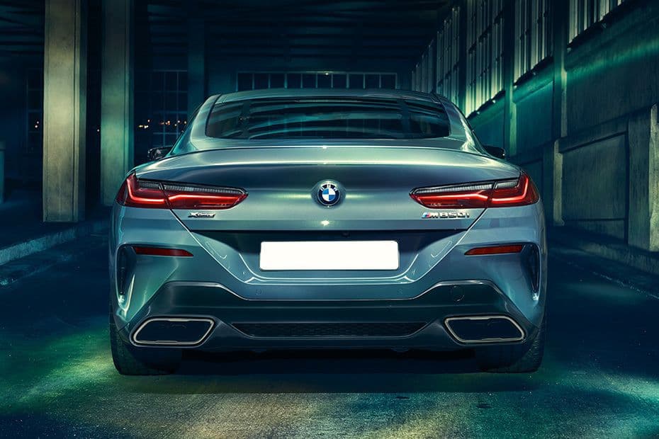BMW 8 Series Coupe Rear View