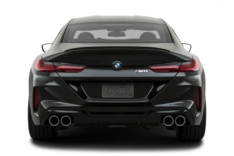 BMW M8 Gran Coupe Rear View
