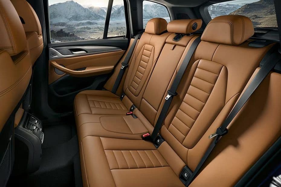 BMW X3 M Rear Seat