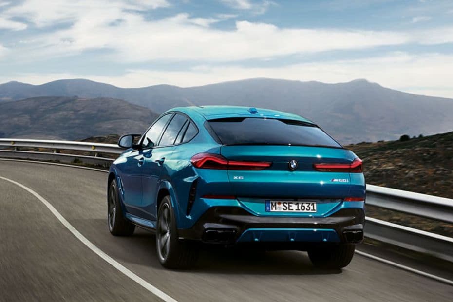  BMW X6 Rear View