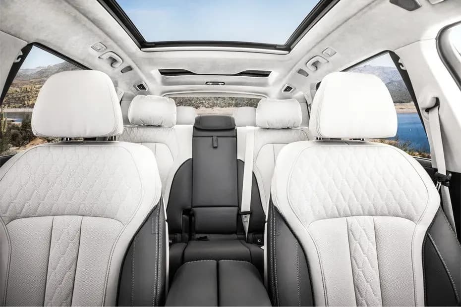 BMW X7 Front and Rear Seats