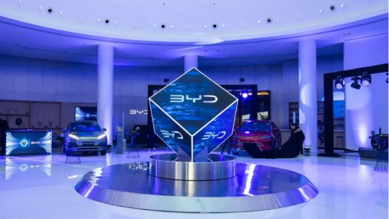 BYD Snatches Top Spot From Tesla in Worldwide Most Selling Electric Cars