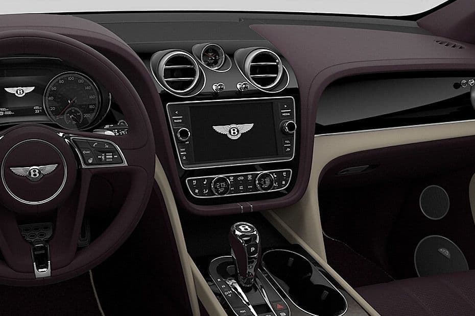 Bentley Bentayga Dashboard