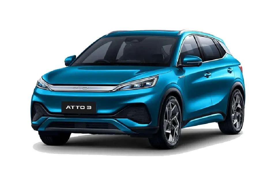 Byd Atto 3 Left Side Front View