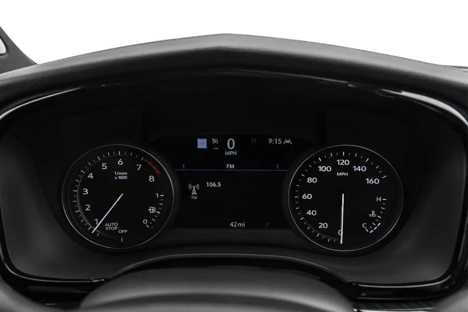 Cadillac XT6 Techometer