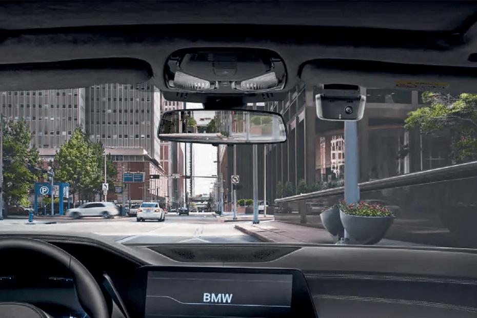 BMW 5 Series Rear View Mirror/Courtesy Lamps