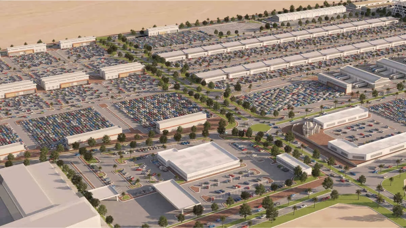 Dubai's New Car Market Will Be The World's Largest, Over 20 Million Square Feet