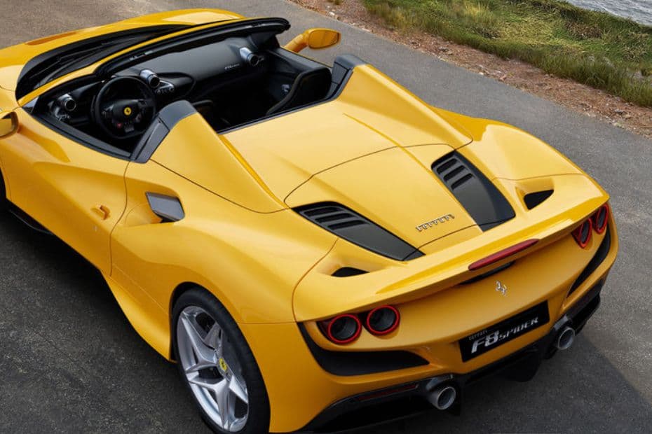 Ferrari F8 Spider Left Side View