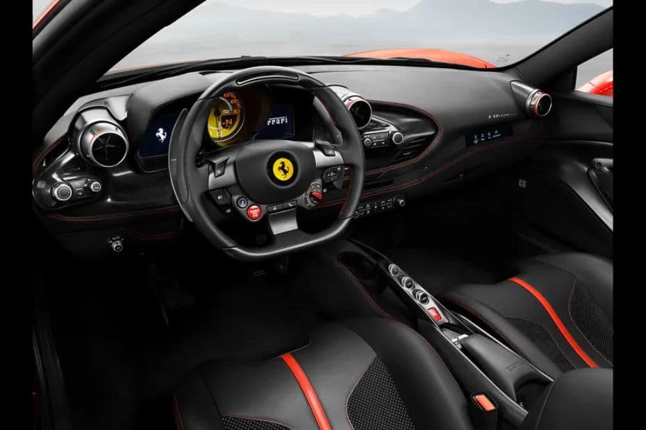 Ferrari F8 Tributo Dashboard
