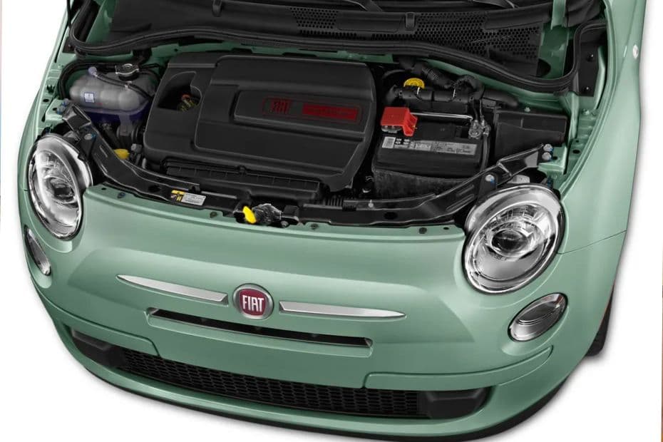 Fiat 500 Engine View