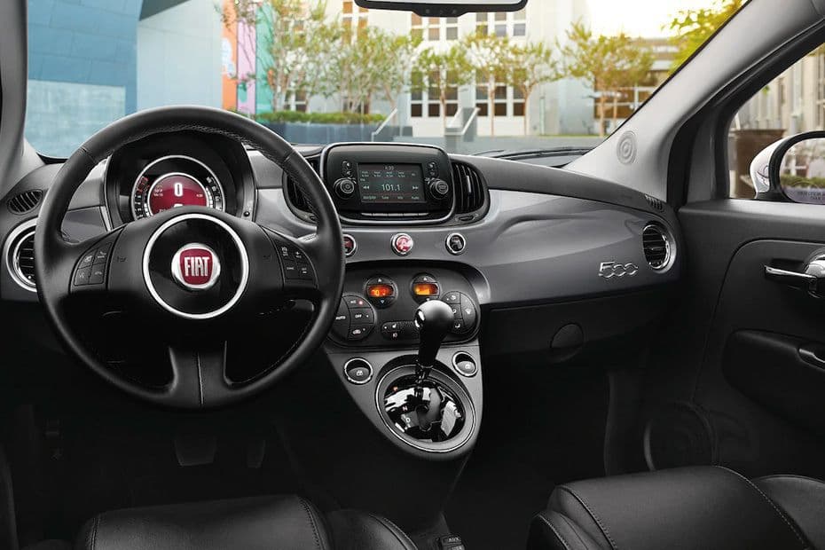 Fiat 500 Front Dashboard