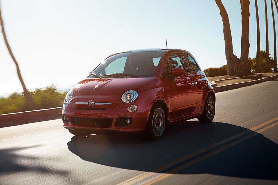 Fiat 500 Front Left Side View