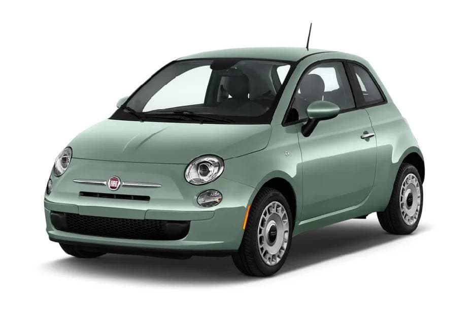 Fiat 500 Left Side Front View
