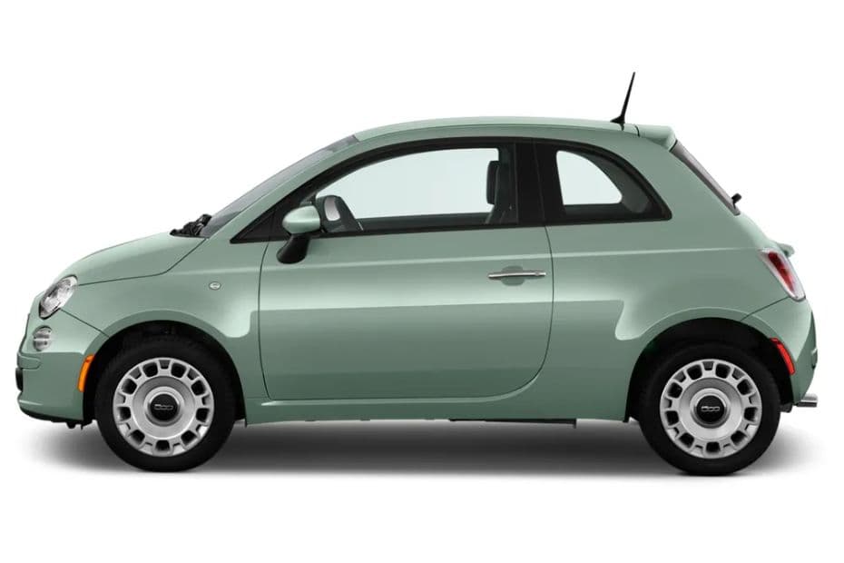 Fiat 500 Left Side View