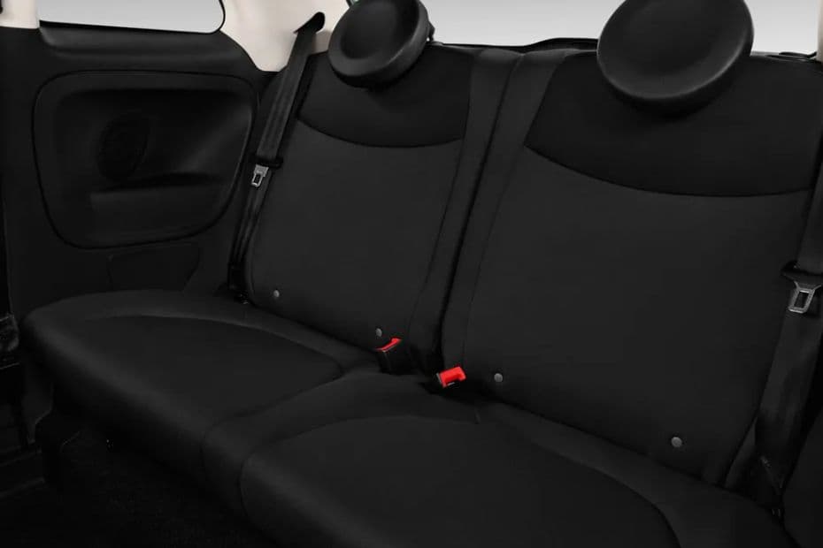 Fiat 500 Rear Seat View