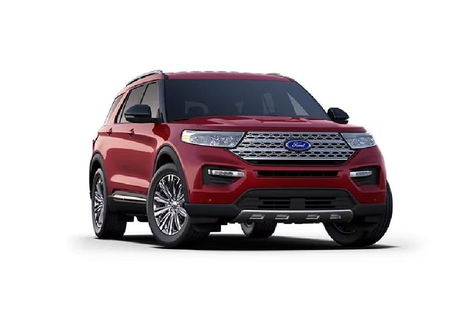 Ford Explorer Right Side Front View