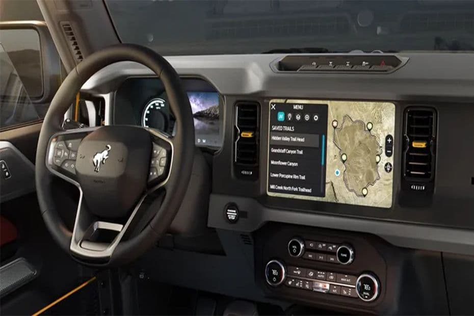 Frod Bronco Dashboard 