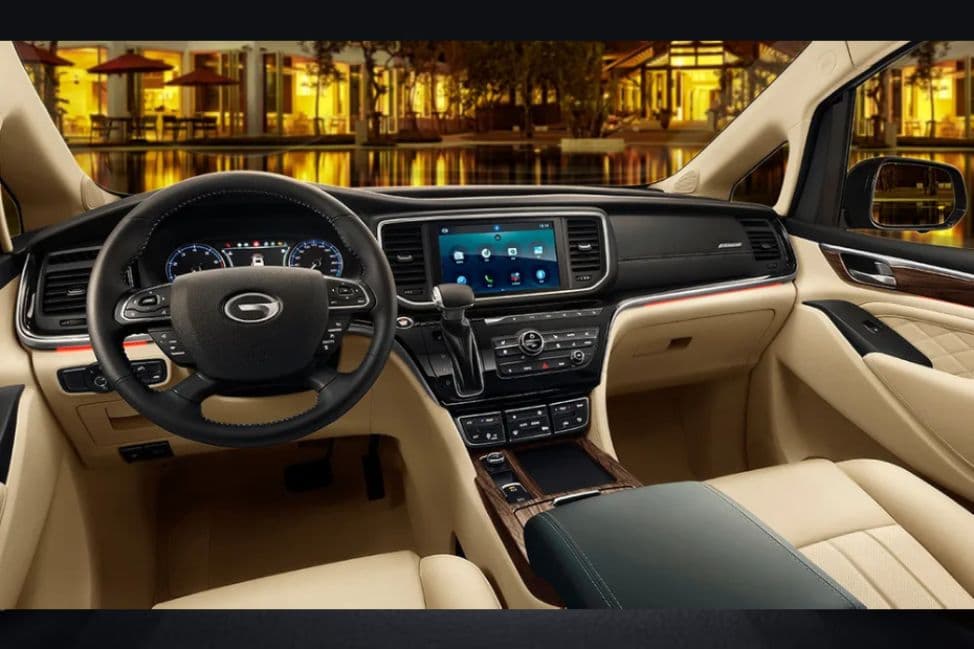 GAC GN8 Dashboard