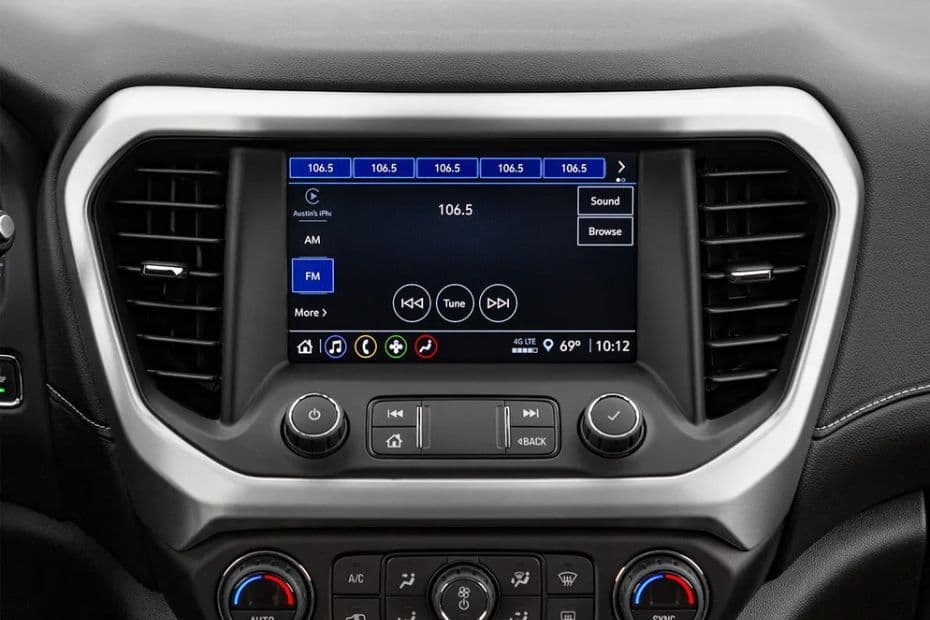 GMC Acadia Touchscreen Display
