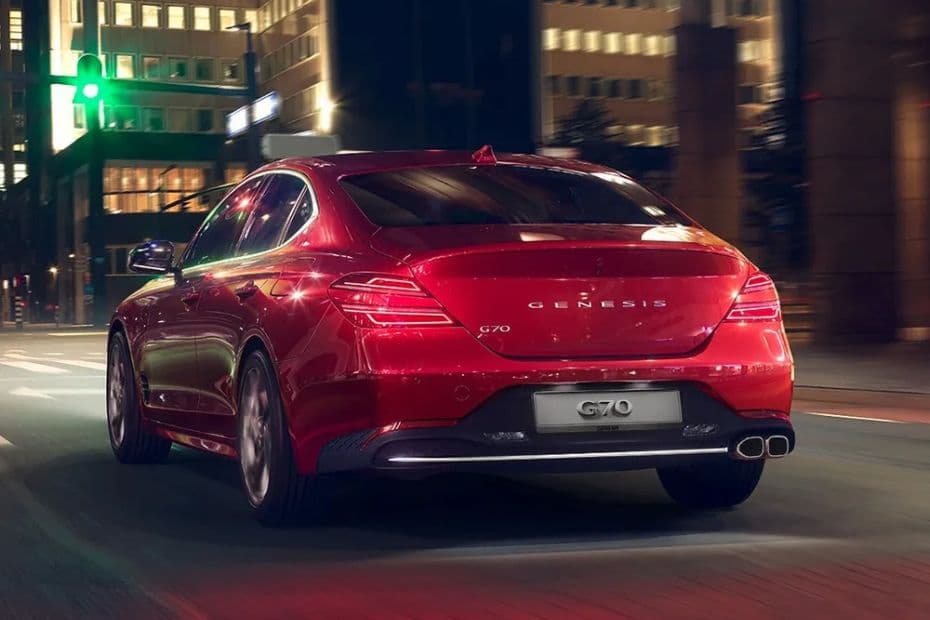 Genesis G70 Rear Left Side View