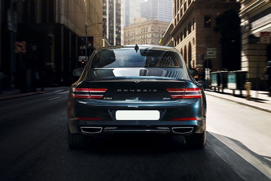 Genesis G80 Rear View
