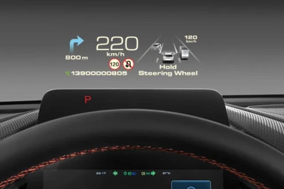 Haval Dargo Head UP Display
