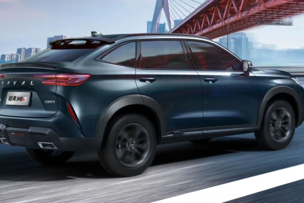 Haval H6 GT Right Side Rear View