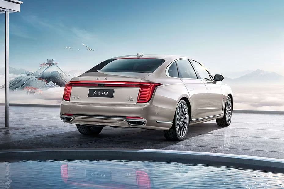 Hongqi H9 Back Side View