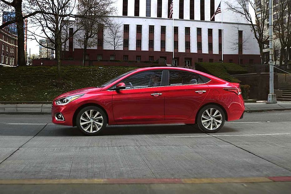 Hyundai Accent Side View