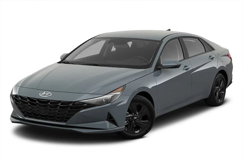 Hyundai Elantra Front Side View