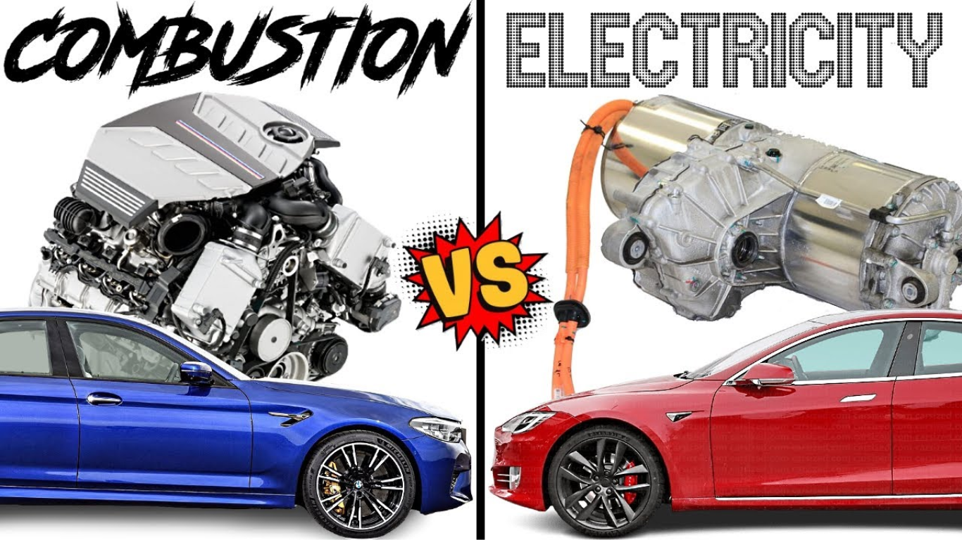 A Comparative Analysis of Internal Combustion Engines (ICE) and Electric Vehicle (EV) Engines