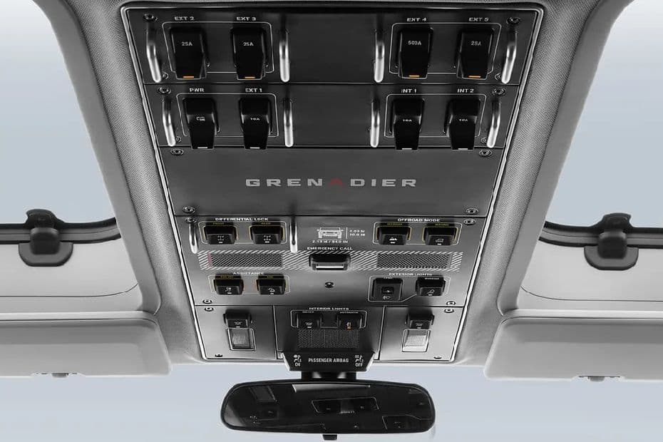 Ineos Grenadier Interior Image