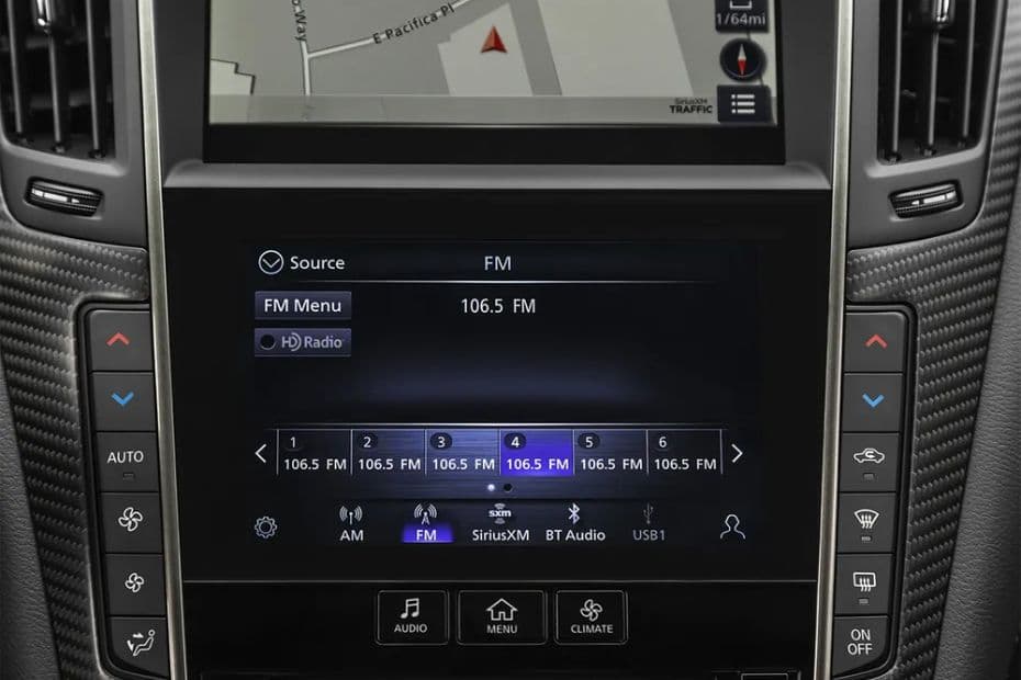 Infiniti Q50 Infotainment System
