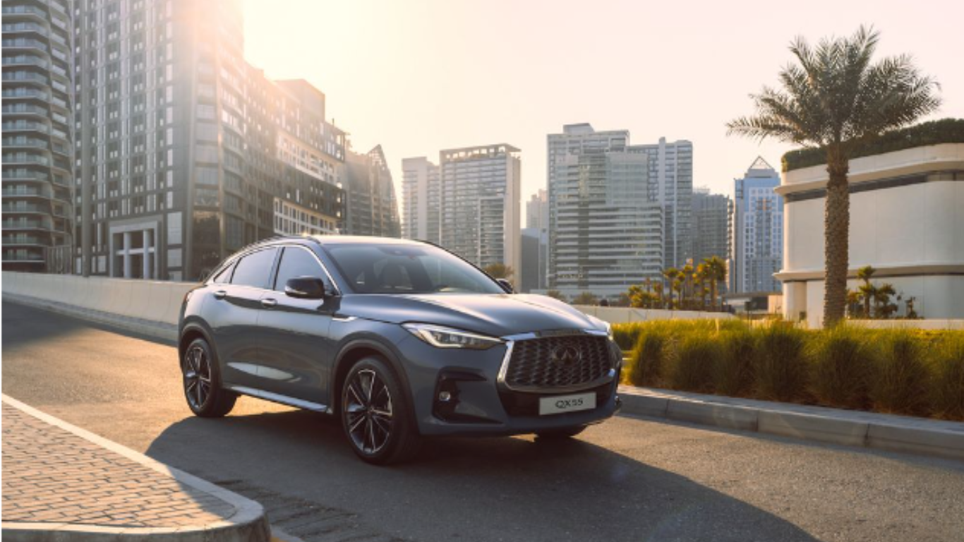  Infiniti QX55 Makes Its Debut In The Middle East