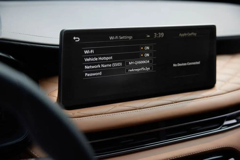 Infiniti QX60 Display