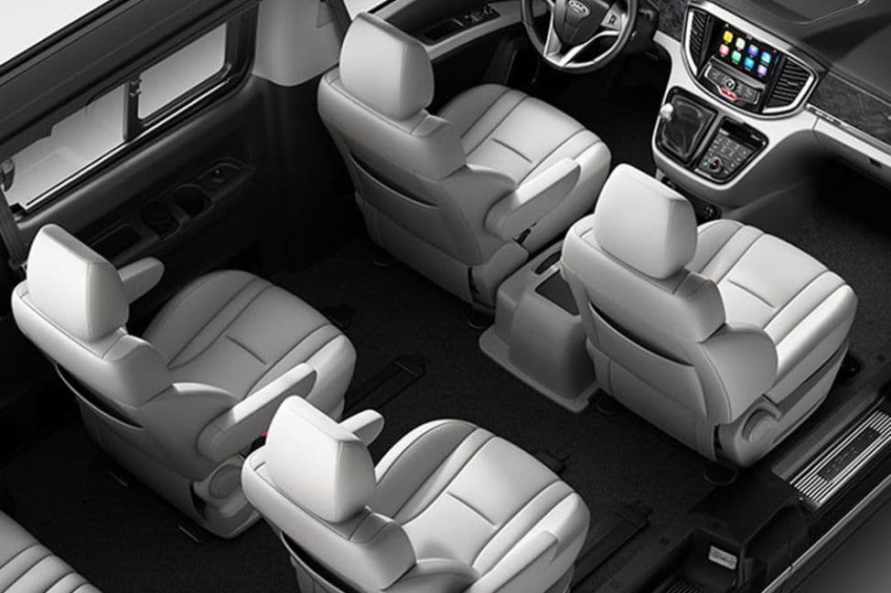 JAC M4 Seat Top View