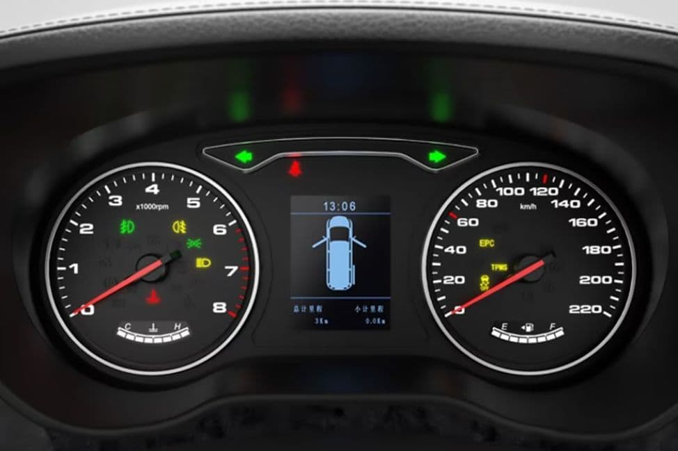 JAC M4 Side Tachometer