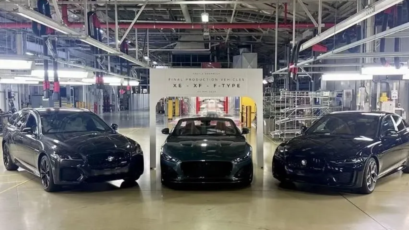 Jaguar Has Halted Production Of F-Type, XE, And XF Models, Opting For An All-Electric Future