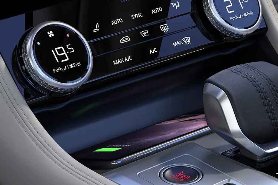 Jaguar F-Pace AC Control